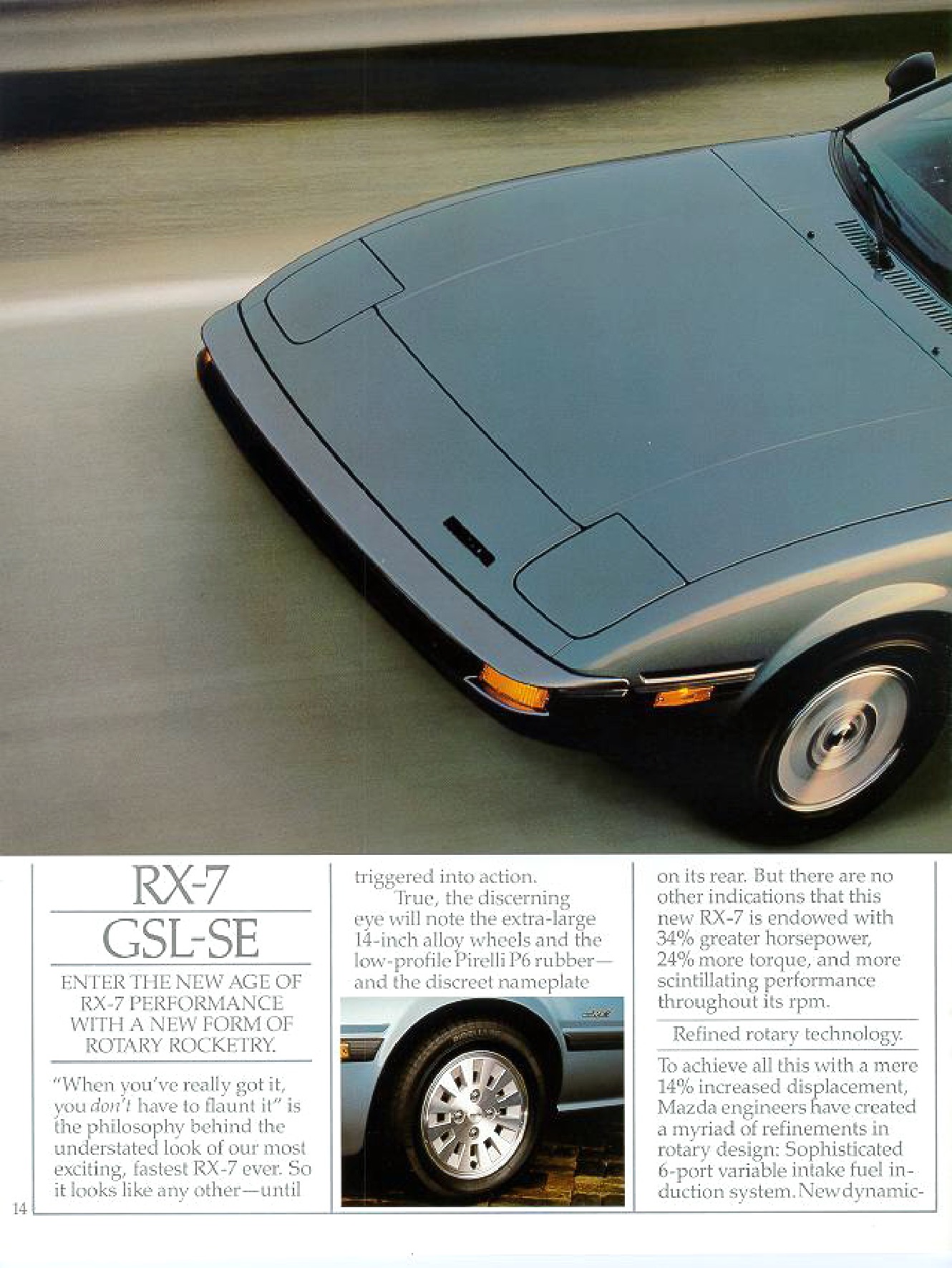 1984 Mazda RX-7 Brochure Page 8